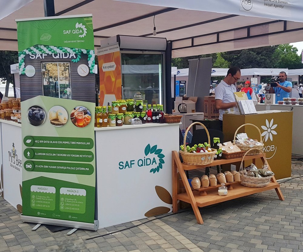 Saf Qida şirkəti “Organic Food Festival”-da!
